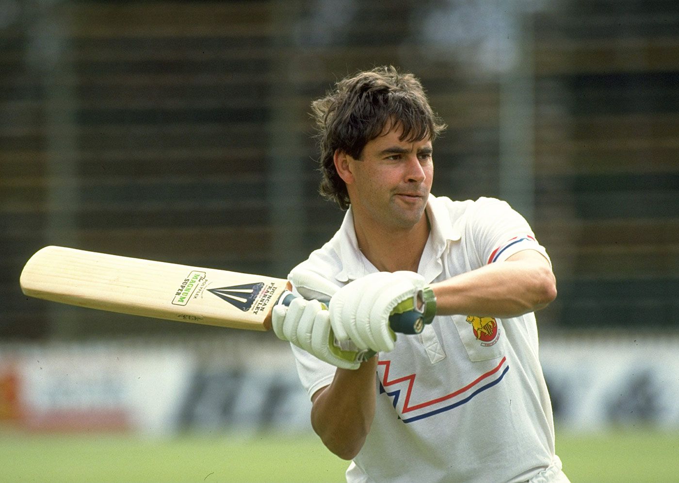 Chris Cowdrey during a practice session