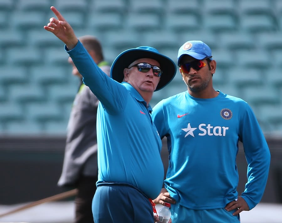 Duncan Fletcher and MS Dhoni plot India's route to the final
