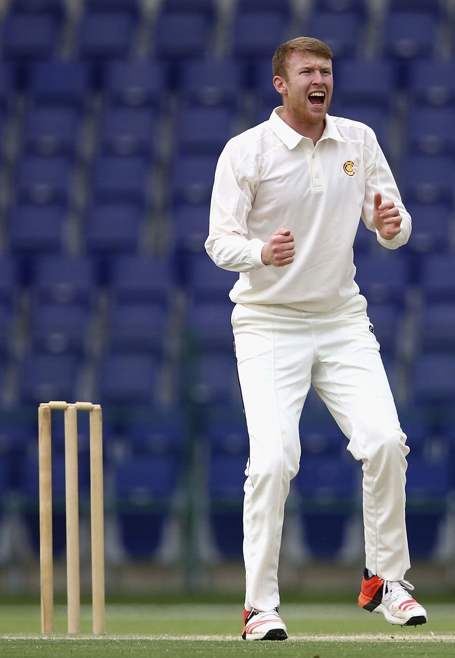 Adam Riley was the most successful MCC bowler with 3 for 90