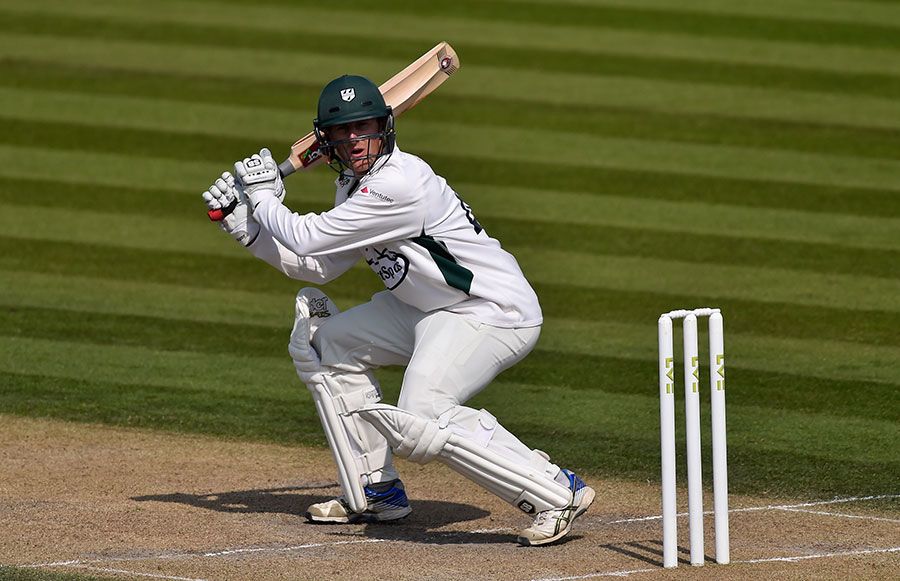 Richard Oliver led Worcestershire's innings with a century
