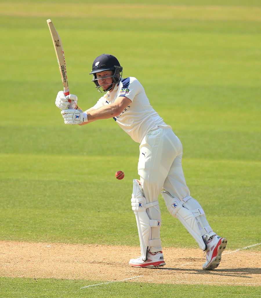 Rich Pyrah shared a century stand with Jack Leaning