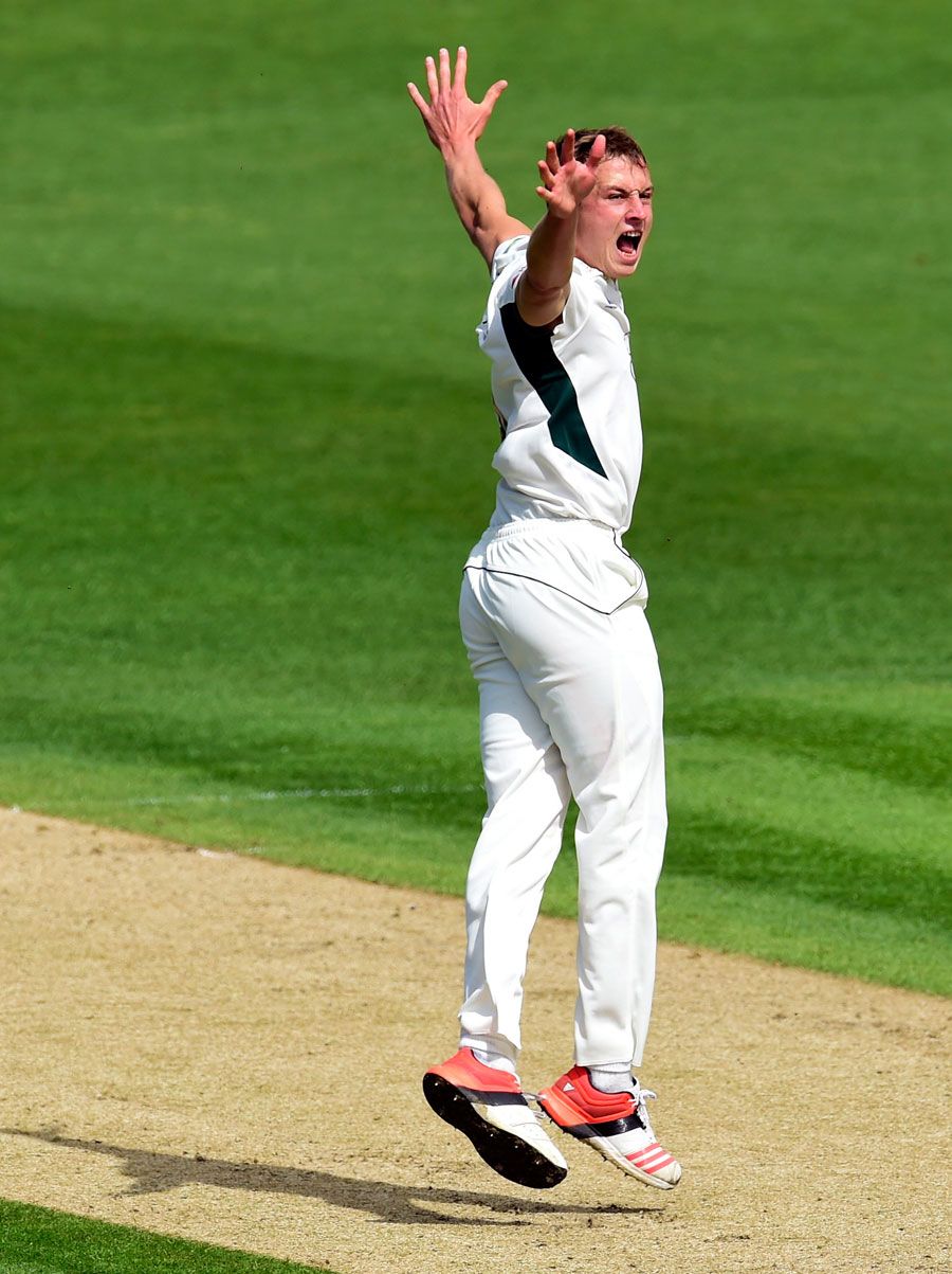 Charles Morris took four wickets in his opening spell