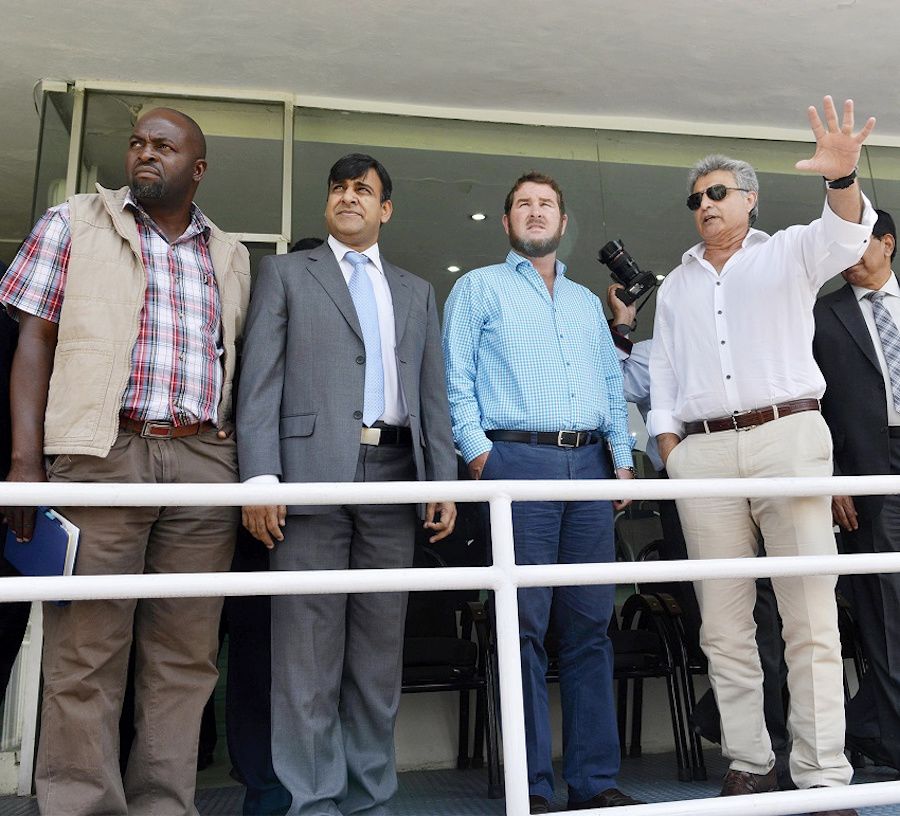 A Zimbabwe cricket delegation assessed the security arrangement in Pakistan