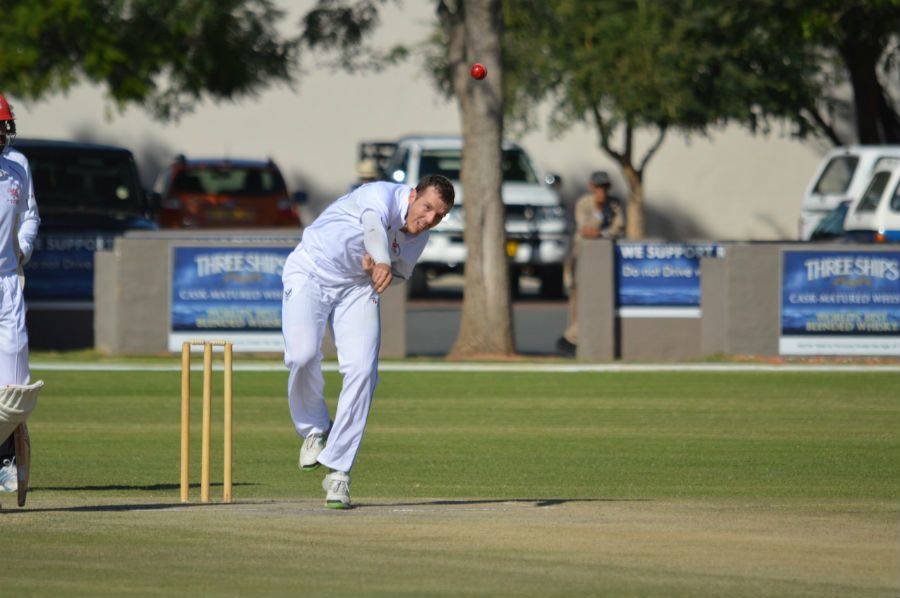 Sarel Burger ended with match figures of 5 for 66