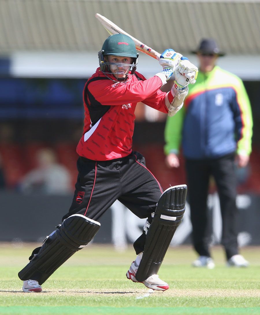 Angus Robson scored his maiden List A half-century