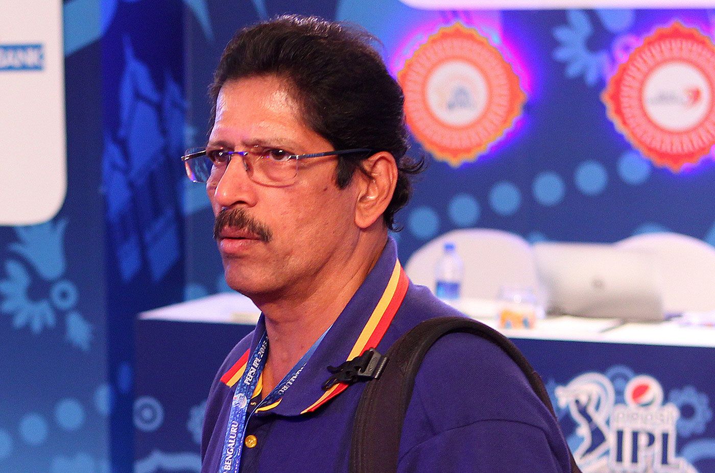 TA Sekhar at the 2015 IPL auction