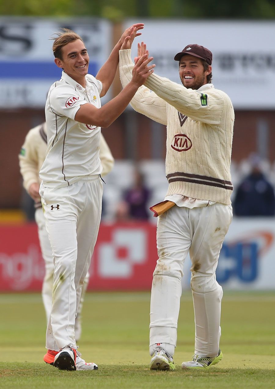 James Burke picked up 2 for 32