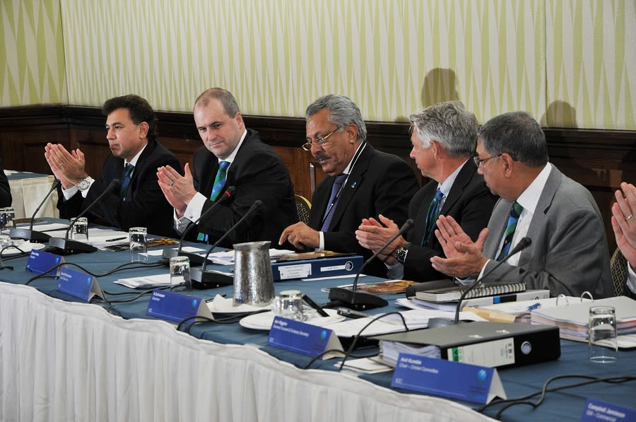 Zaheer Abbas was confirmed as ICC President at the ICC Annual Conference