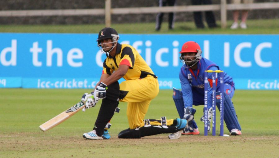 Norman Vanua lines up a ramp shot