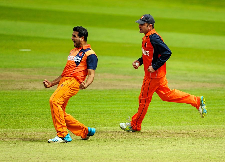 Mudassar Bukhari ran through the Ireland line-up with returns of 4 for 28