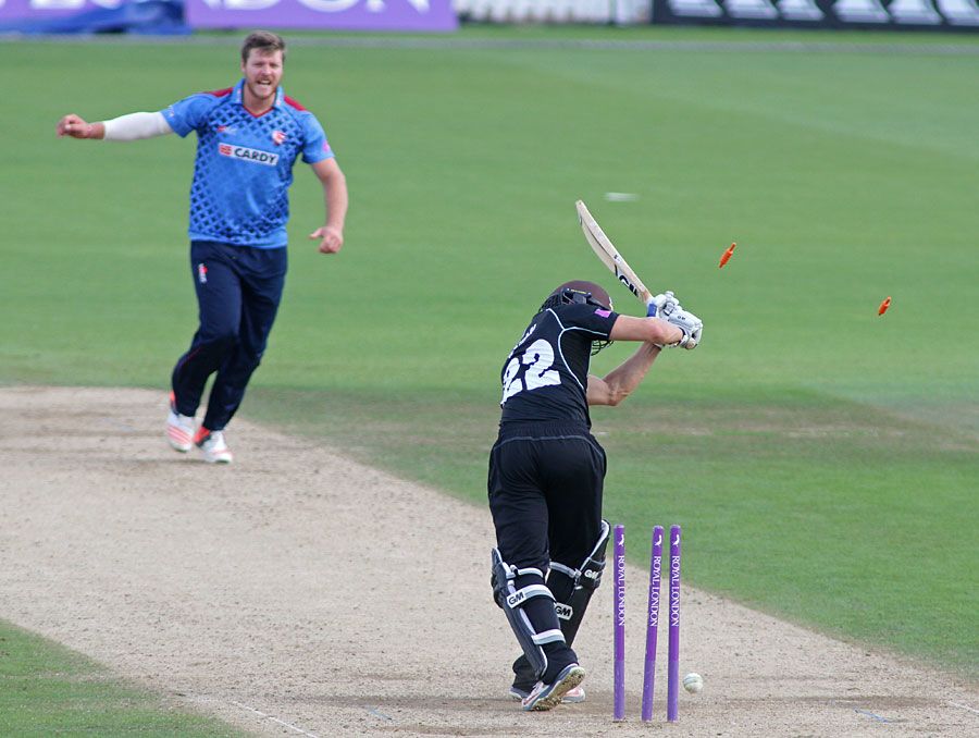 Matt Coles helped Kent fight back