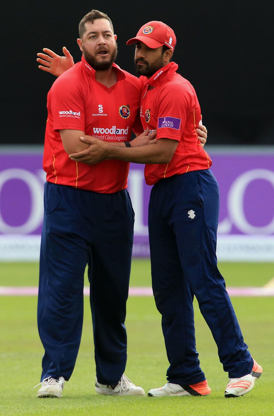 Jesse Ryder and Ravi Bopara were effective with their medium pace
