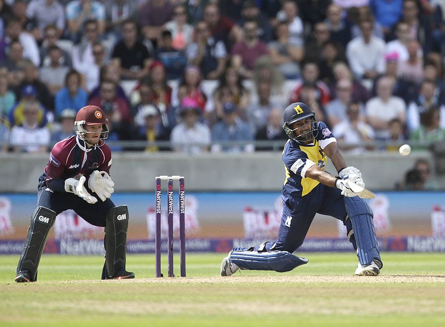 Ateeq Javid battled to a half-century