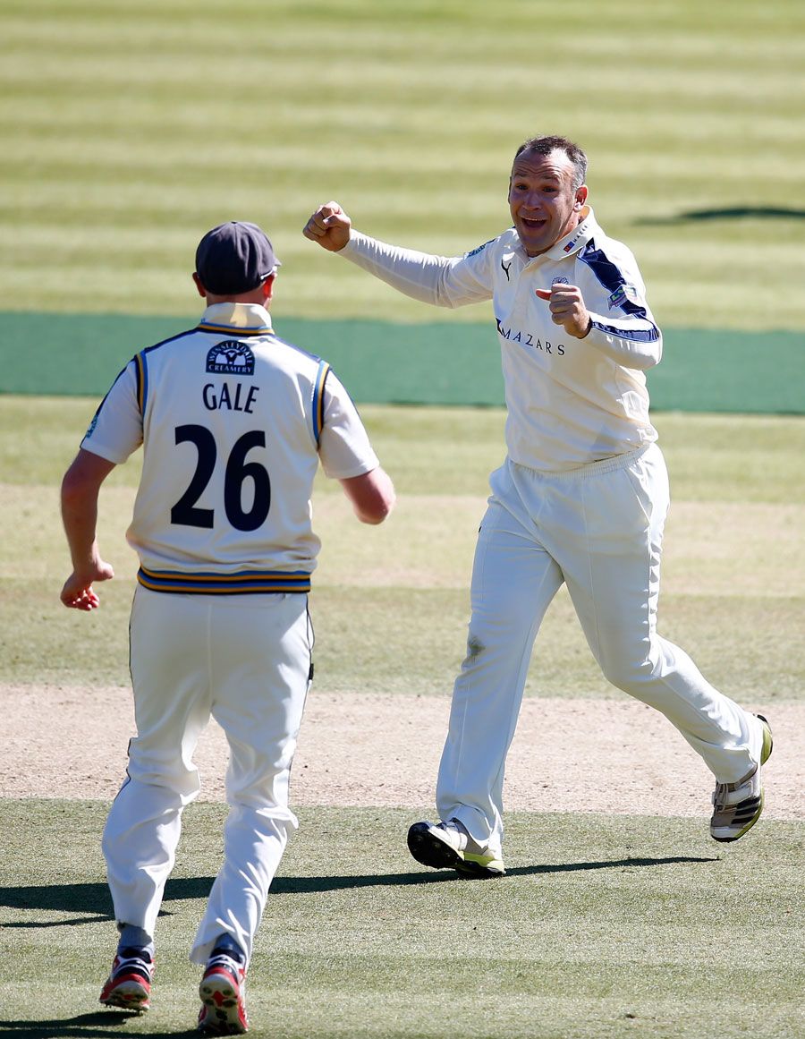 James Middlebrook struck twice in an over