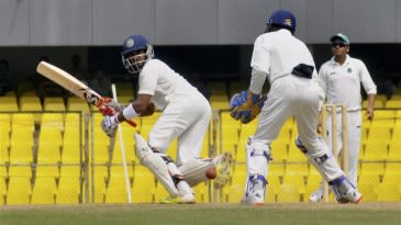 Karnataka strike after setting 388 target