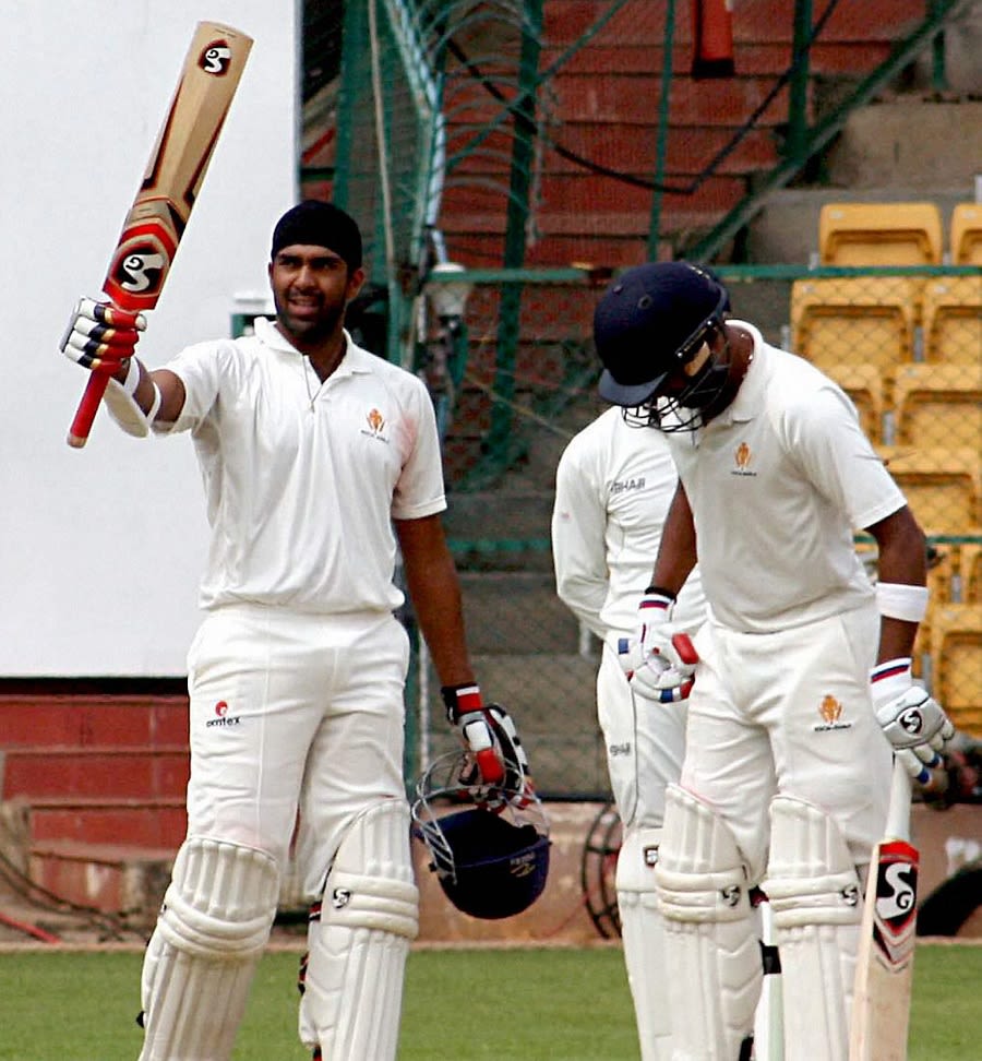 Shishir Bhavane scored his maiden first-class century