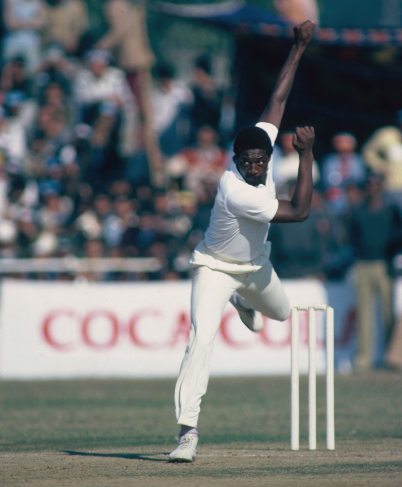 Sylvester Clarke bowls