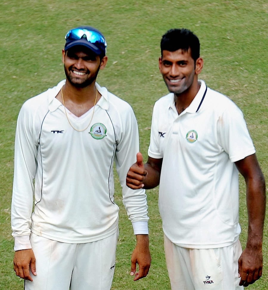 Aditya Sarwate and Akshay Wakhare shared 10 wickets between them