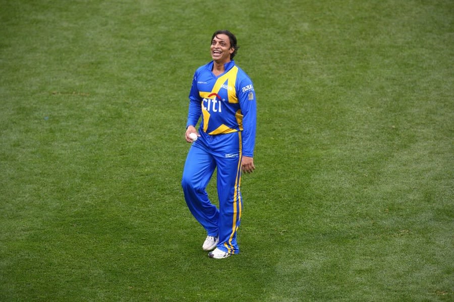 Shoaib Akhtar looks relaxed