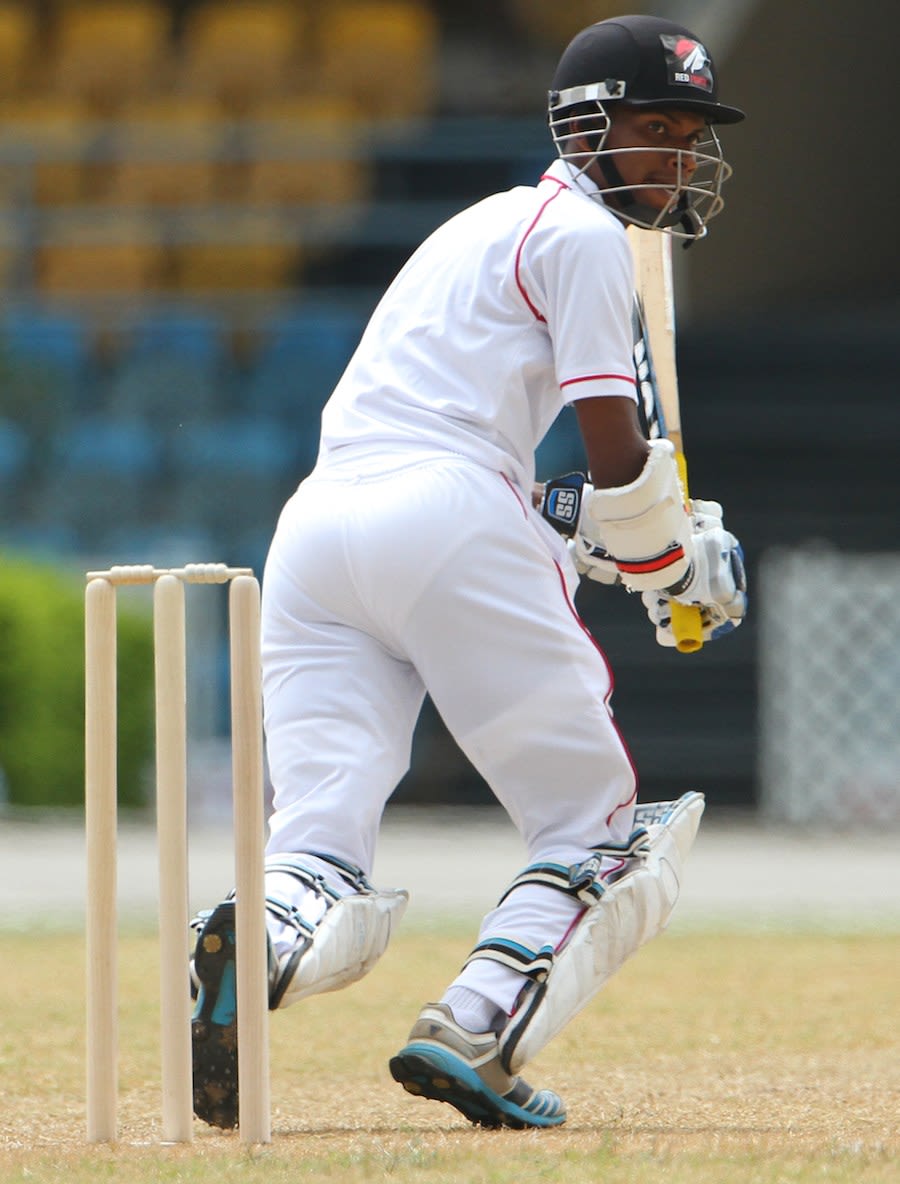 Jeremy Solozano was unbeaten on 69 at stumps