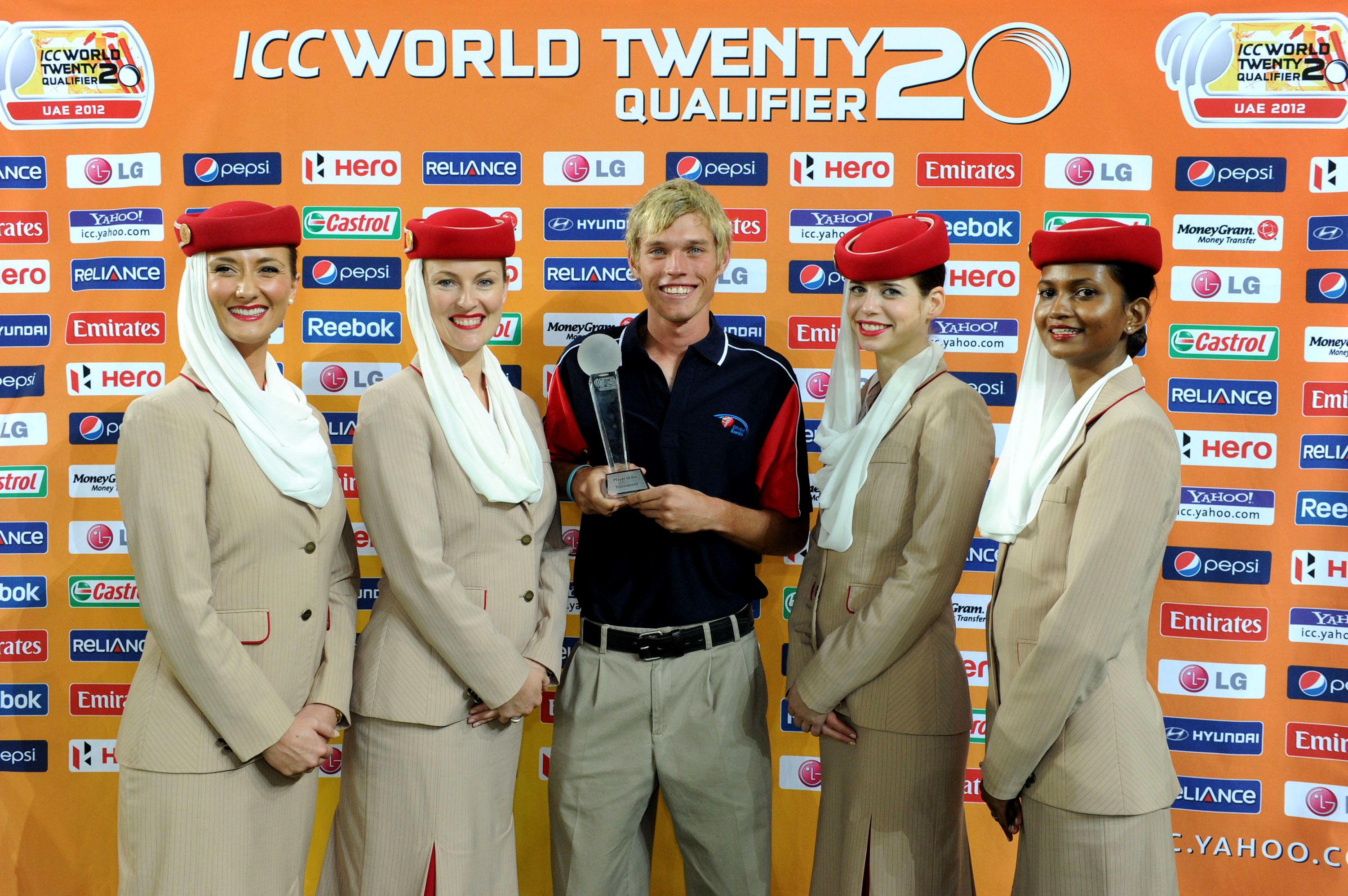 Raymond van Schoor is named Player of the Tournament
