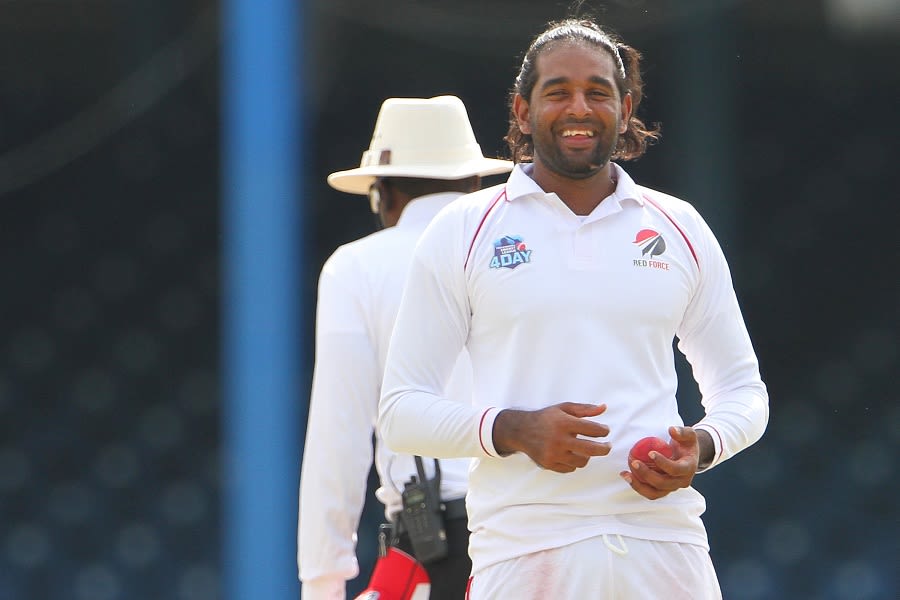 Legspinner Imran Khan picked up 7 for 90