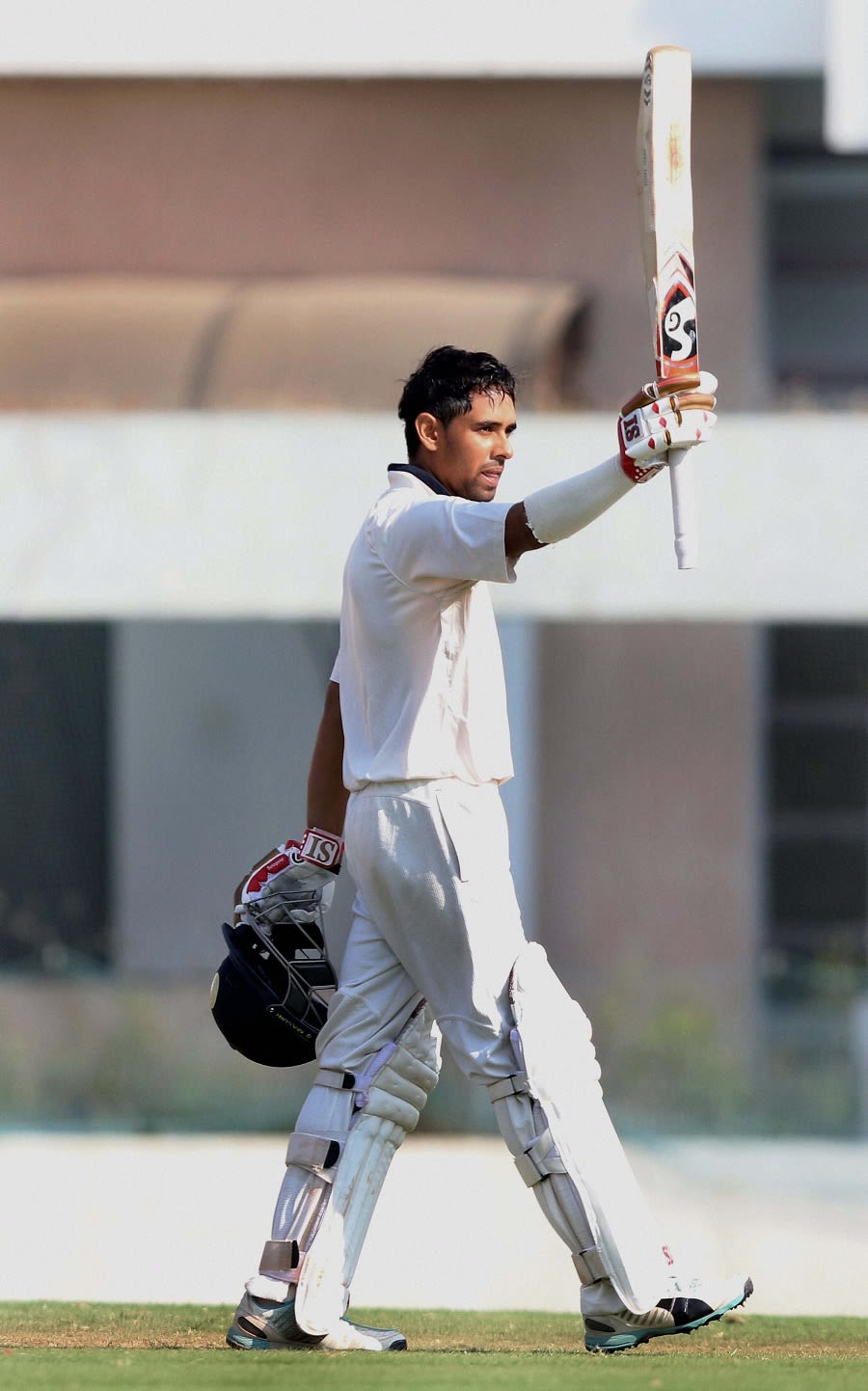 Rohit Sharma hit his maiden first-class century