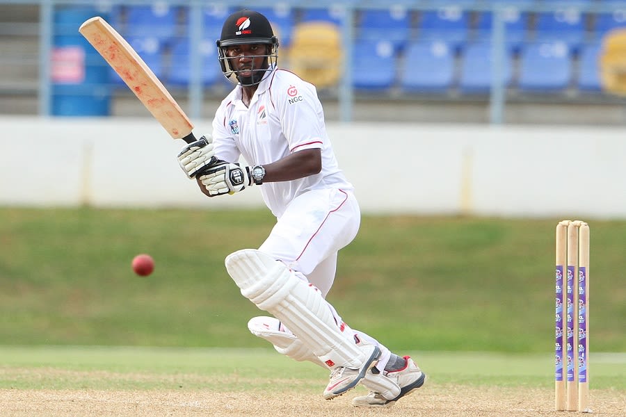 Marlon Richards struck his maiden first-class half-century
