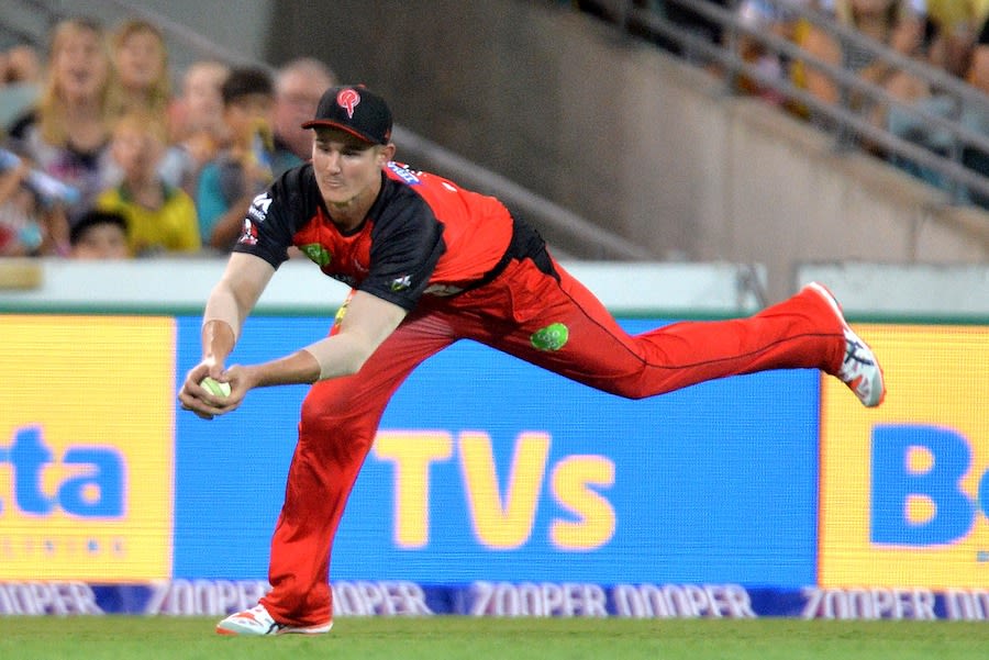 Tom Beaton took an excellent running catch