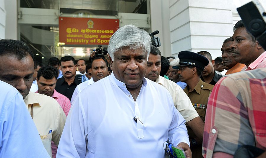 Arjuna Ranatunga lost the election for the SLC vice-president's post
