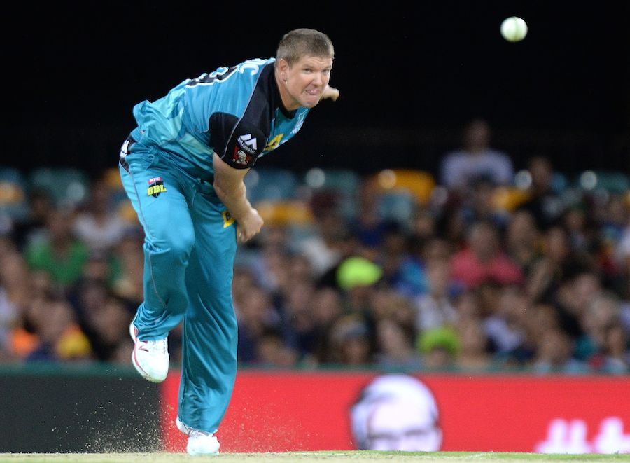 James Hopes sends one down