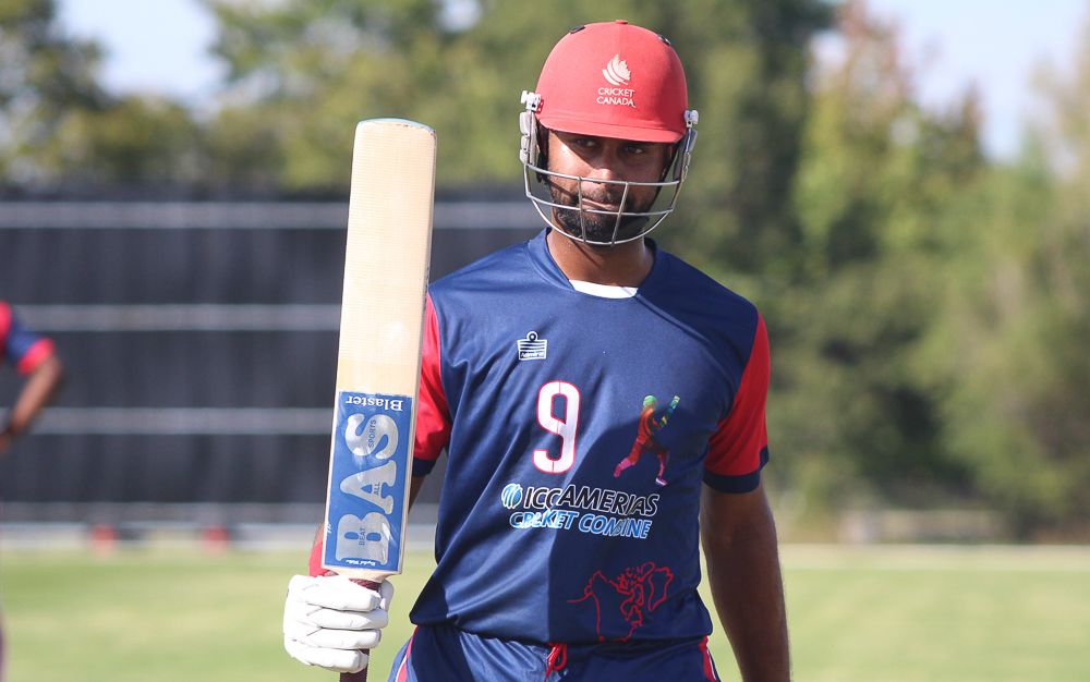 Ruvindu Gunasekera retires after making 77 in a 50-over trial match