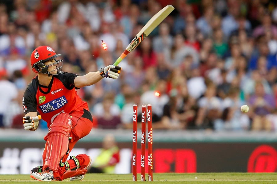 Tom Beaton was bowled for 29