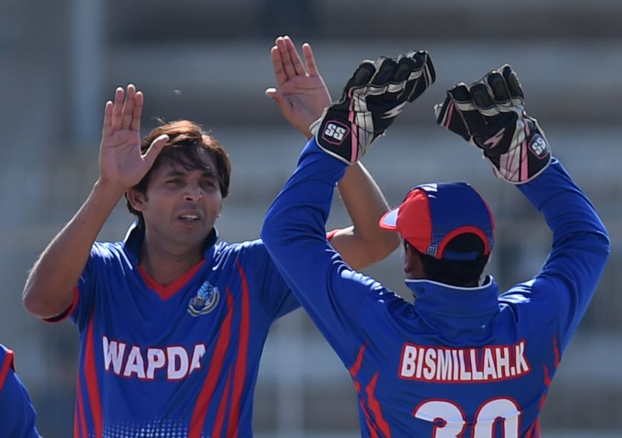 Mohammad Asif celebrates a wicket on his comeback