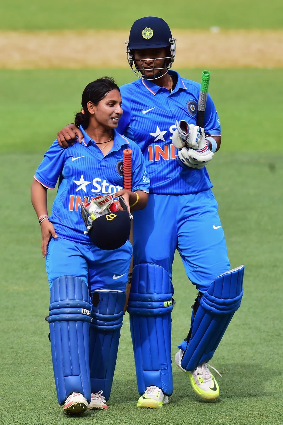Anuja Patil and Shikha Pandey sealed the chase for India