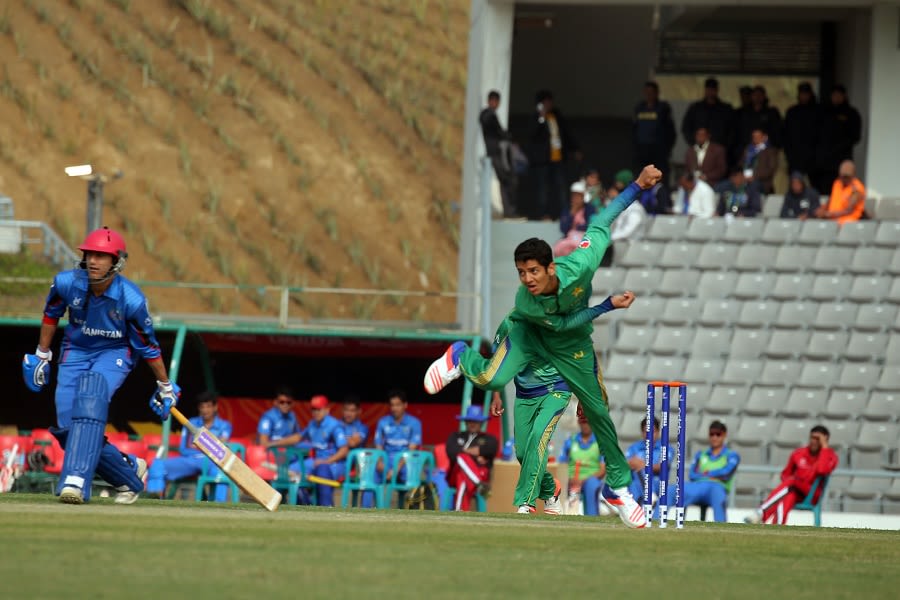 Hasan Mohsin picked up 3 for 24 in Pakistan Under-19s' victory