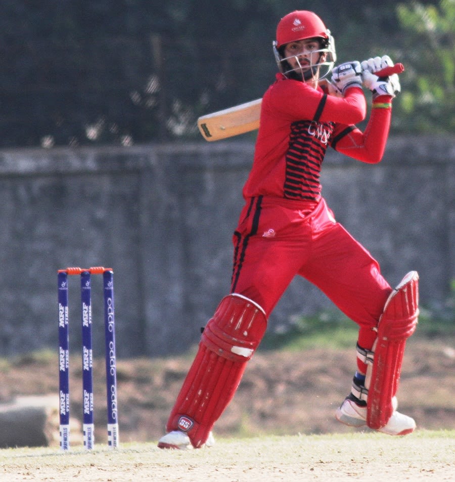 Abraash Khan scored an unbeaten 93
