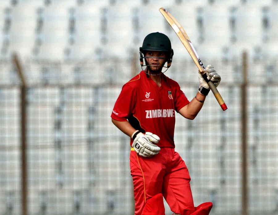 Jeremy Ives provided the sole resistance for Zimbabwe Under-19s with 91