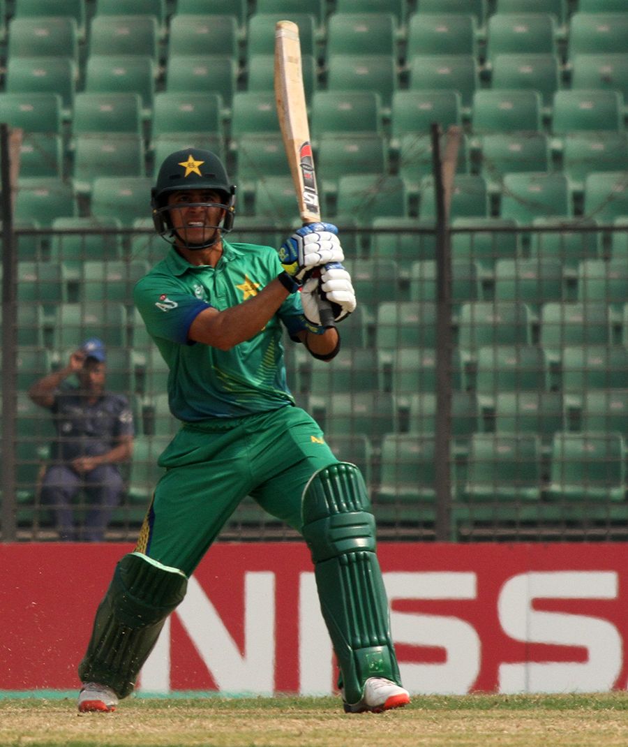 Umair Masood's 113 lifted Pakistan Under-19s after an early collapse