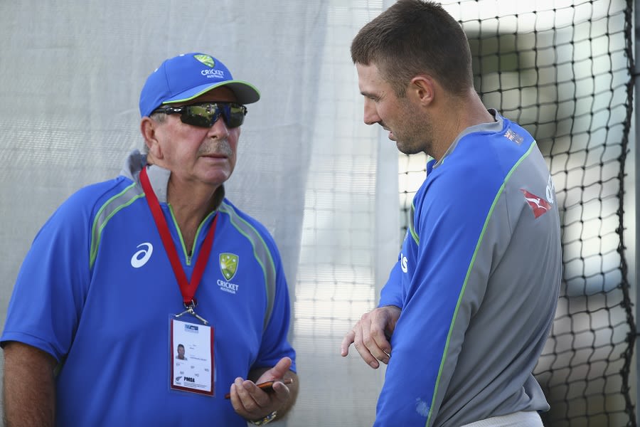 Rod Marsh has a chat with Shaun Marsh