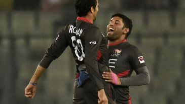 Mustafa three-for helps UAE go 2-0 up over Netherlands