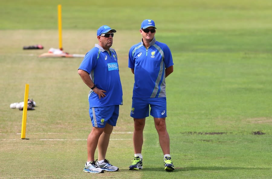Darren Lehmann has a chat with Mark Waugh