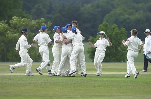 Pearson gets Clark lbw for 9