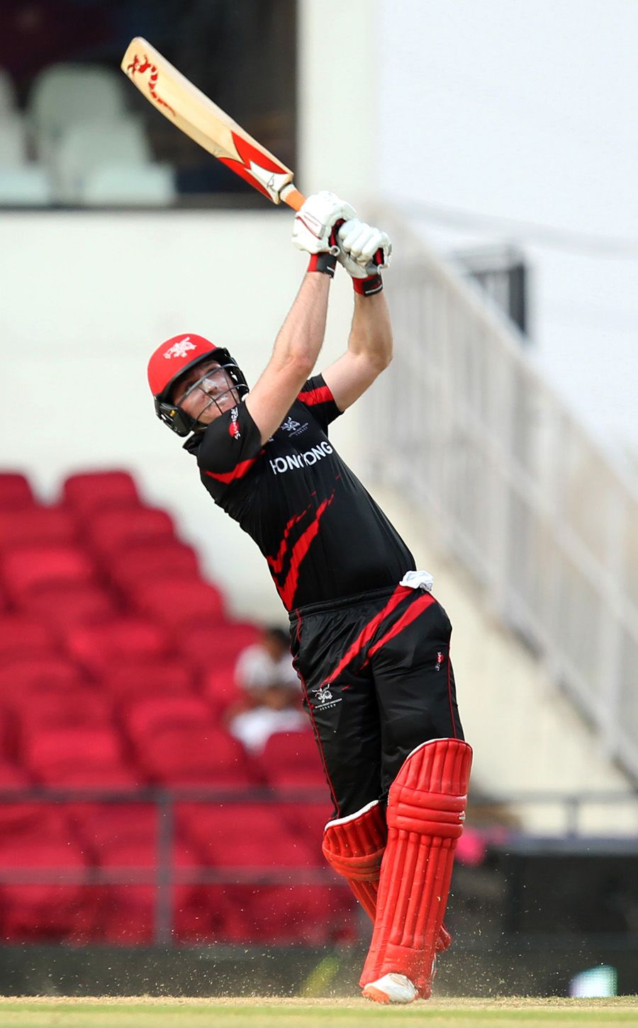 Jamie Atkinson takes the aerial route