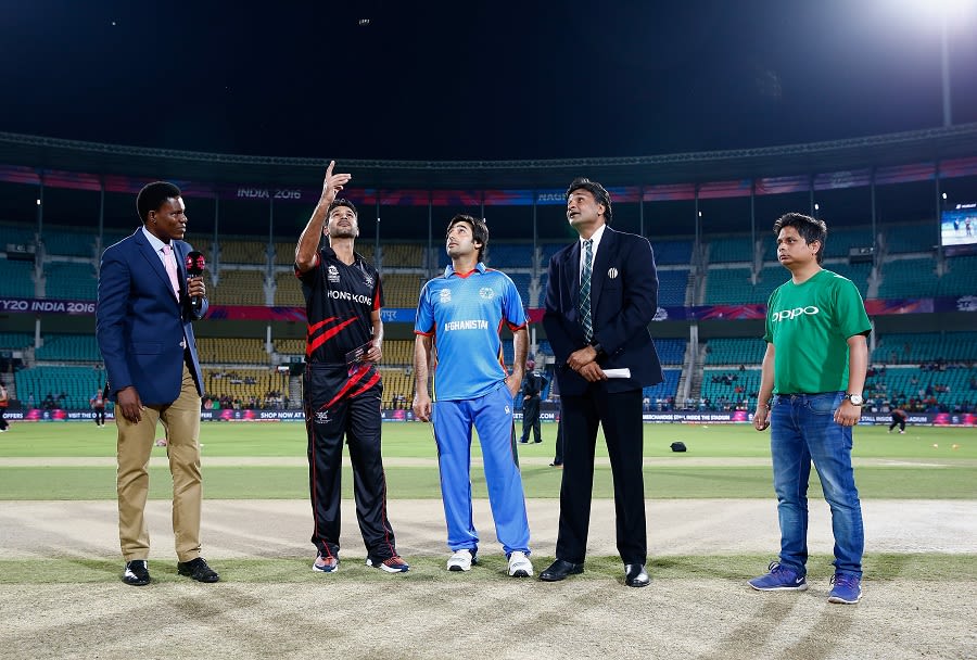 Tanwir Afzal won the toss and opted to bat