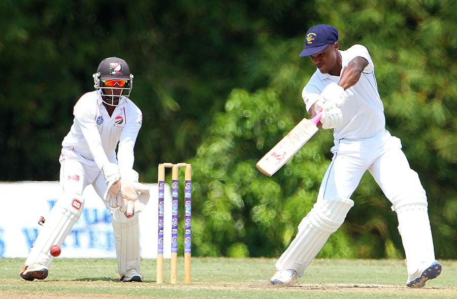 Kevin Stoute struck six fours in his knock of 66