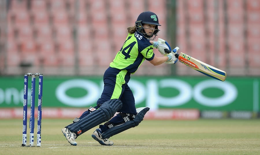 Cecelia Joyce plays the ball into the off side