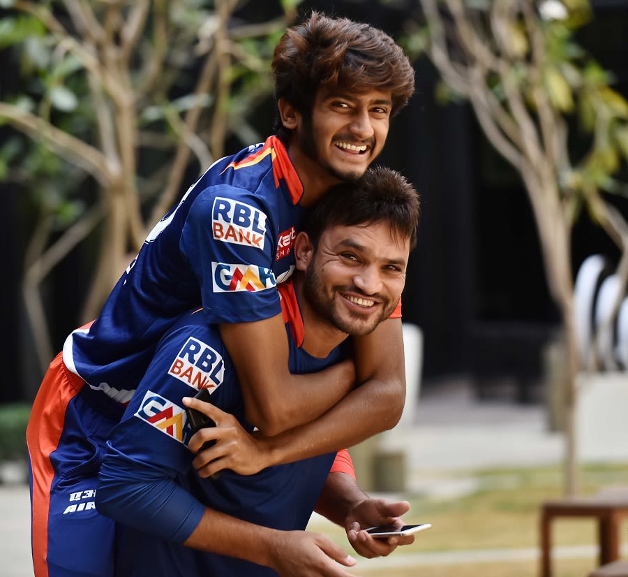 Khaleel Ahmed and Pawan Suyal bond with each other