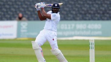 Hughes fights but Glamorgan sense victory