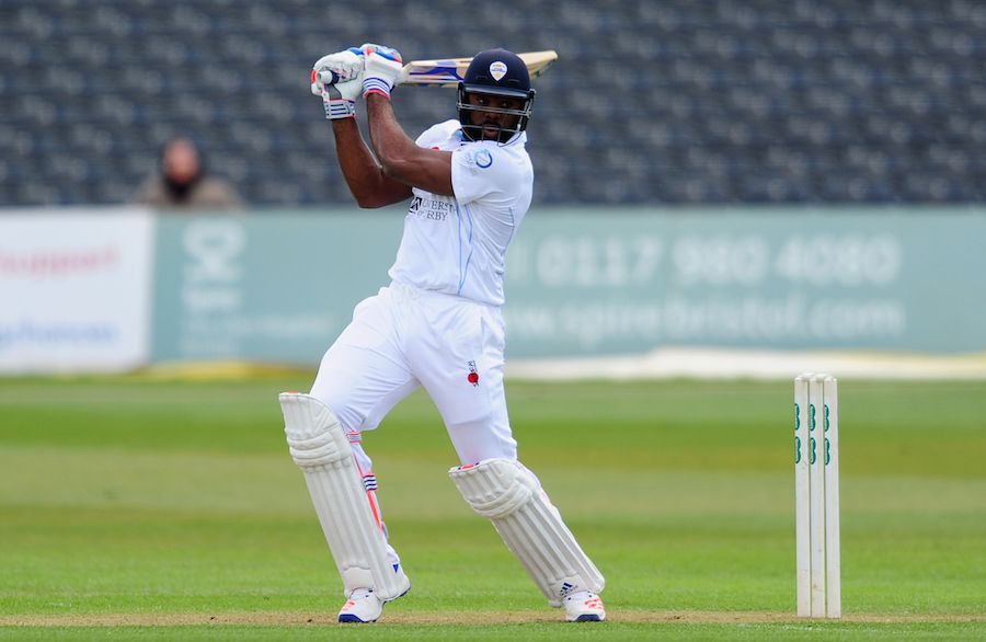 Chesney Hughes helped Derbyshire to a solid start